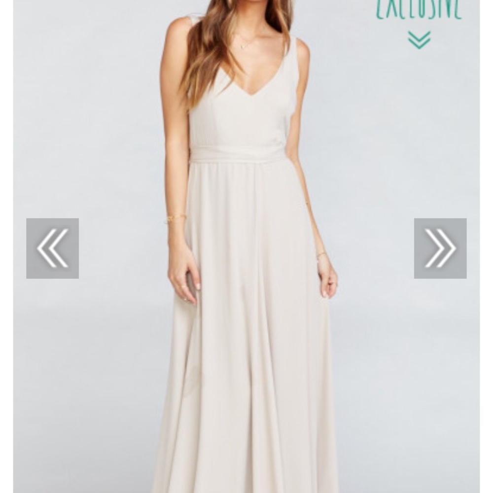 Show Me Your MuMu Jenn Maxi dress